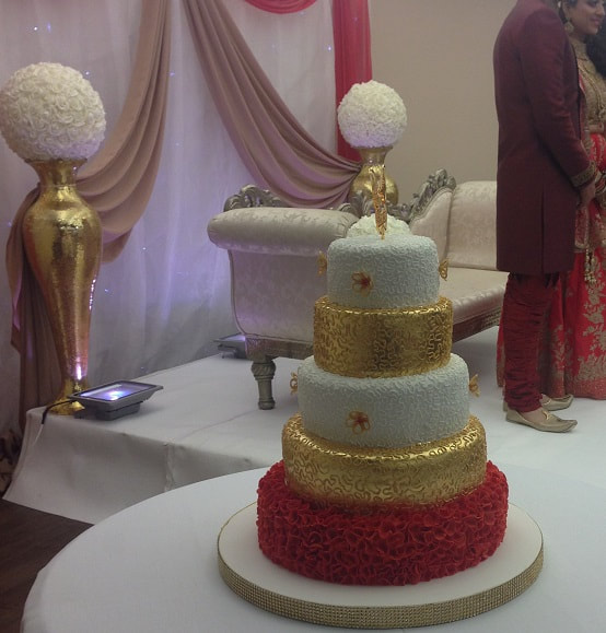 Indian Wedding Cake Design