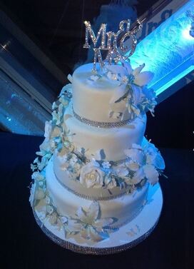 Wedding Cake for Tower Bridge Venue